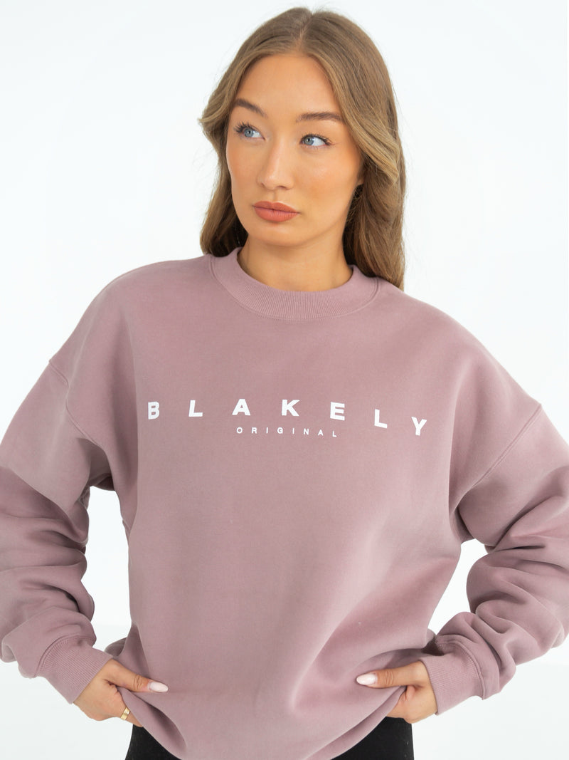 Composure Oversized Sweater - Dusty Pink