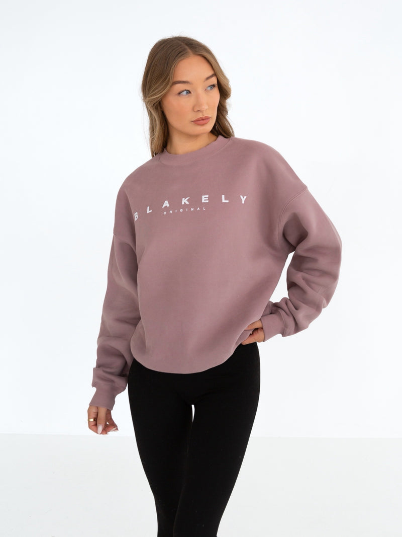 Composure Oversized Sweater - Dusty Pink