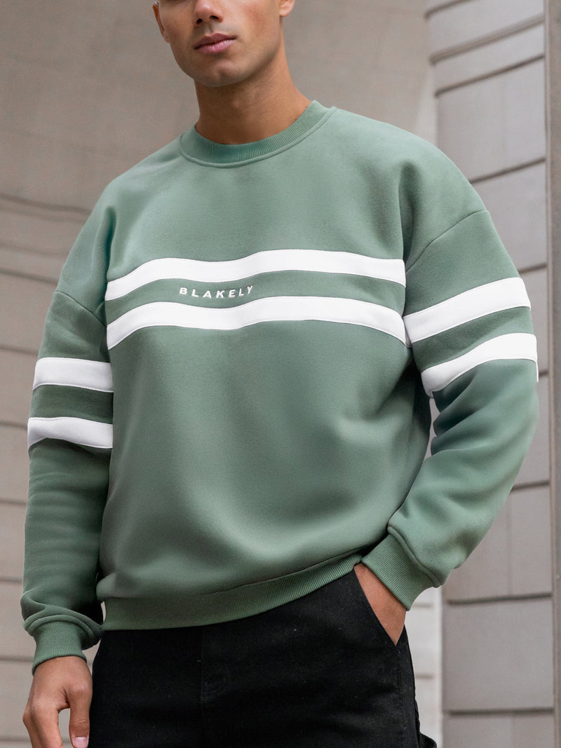 Noah Relaxed Sweater - Green