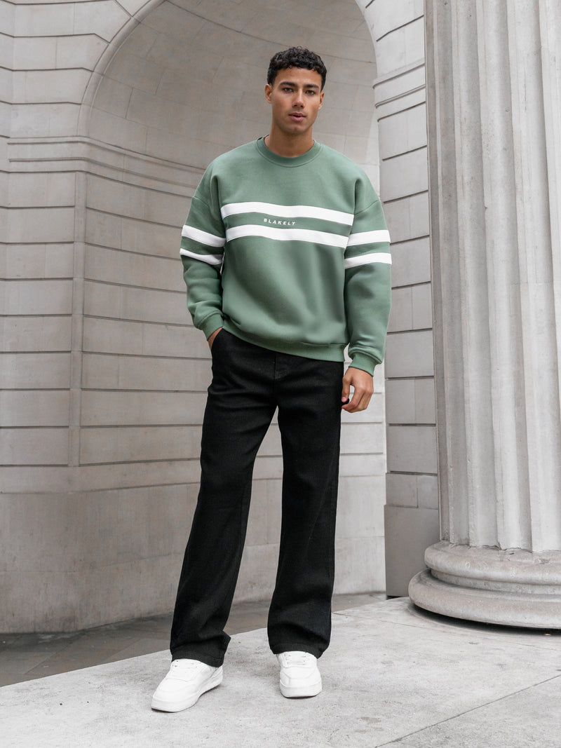 Noah Relaxed Sweater - Green