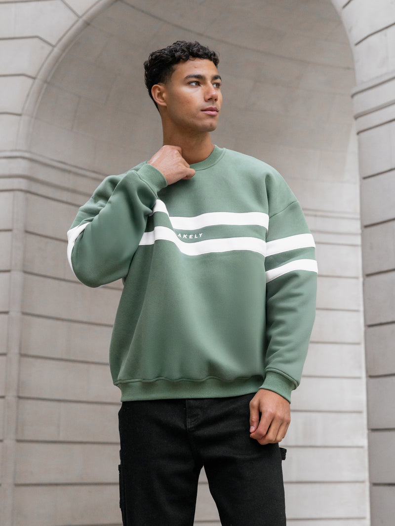Noah Relaxed Sweater - Green