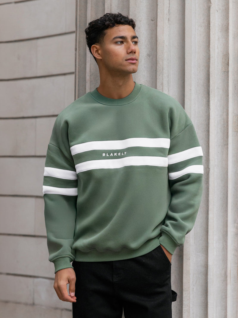 Noah Relaxed Sweater - Green
