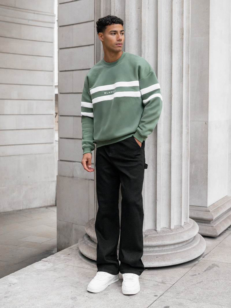 Noah Relaxed Sweater - Green