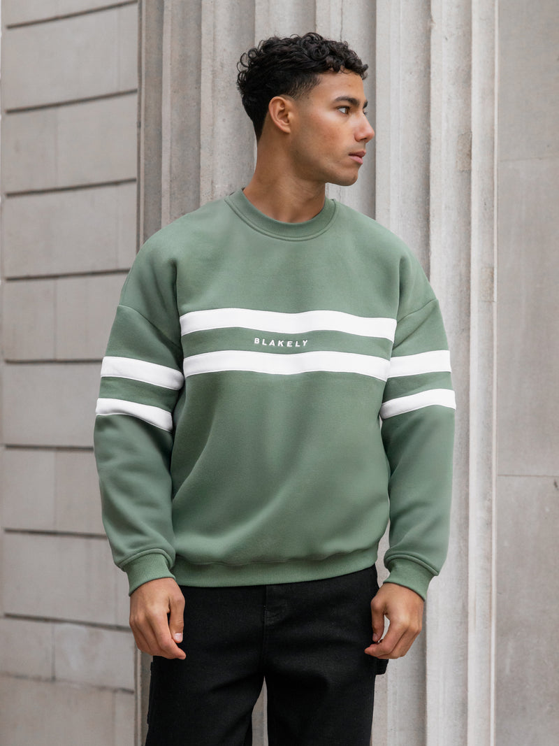 Noah Relaxed Sweater - Green
