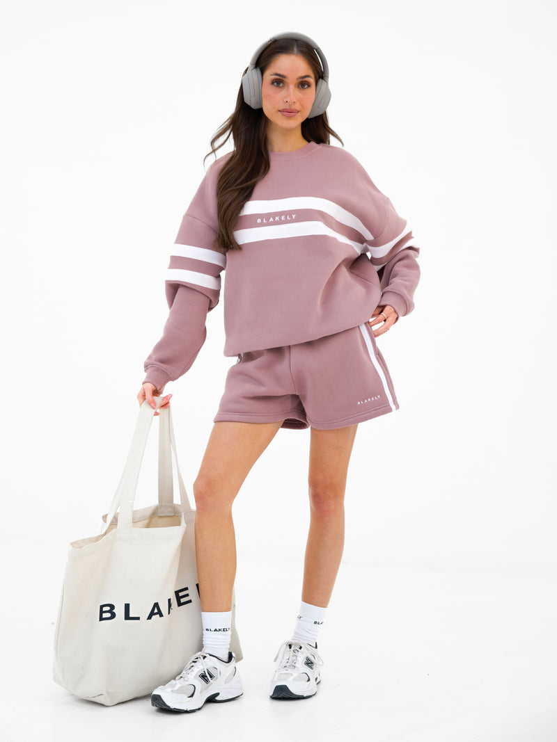 Amber Oversized Sweater - Dusty Pink