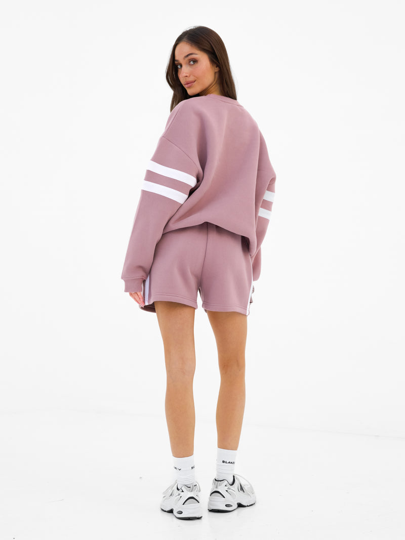 Amber Oversized Sweater - Dusty Pink
