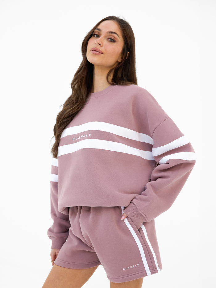 Amber Oversized Sweater - Dusty Pink