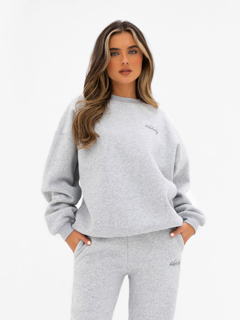 Georgia Oversized Sweater - Marl Grey
