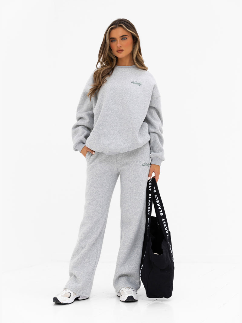 Georgia Oversized Sweater - Marl Grey