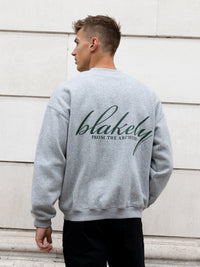 Austin Relaxed Sweater - Marl Grey