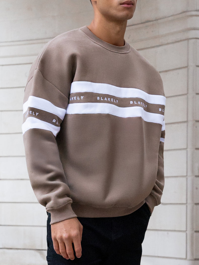 Theo Relaxed Sweater - Light Brown