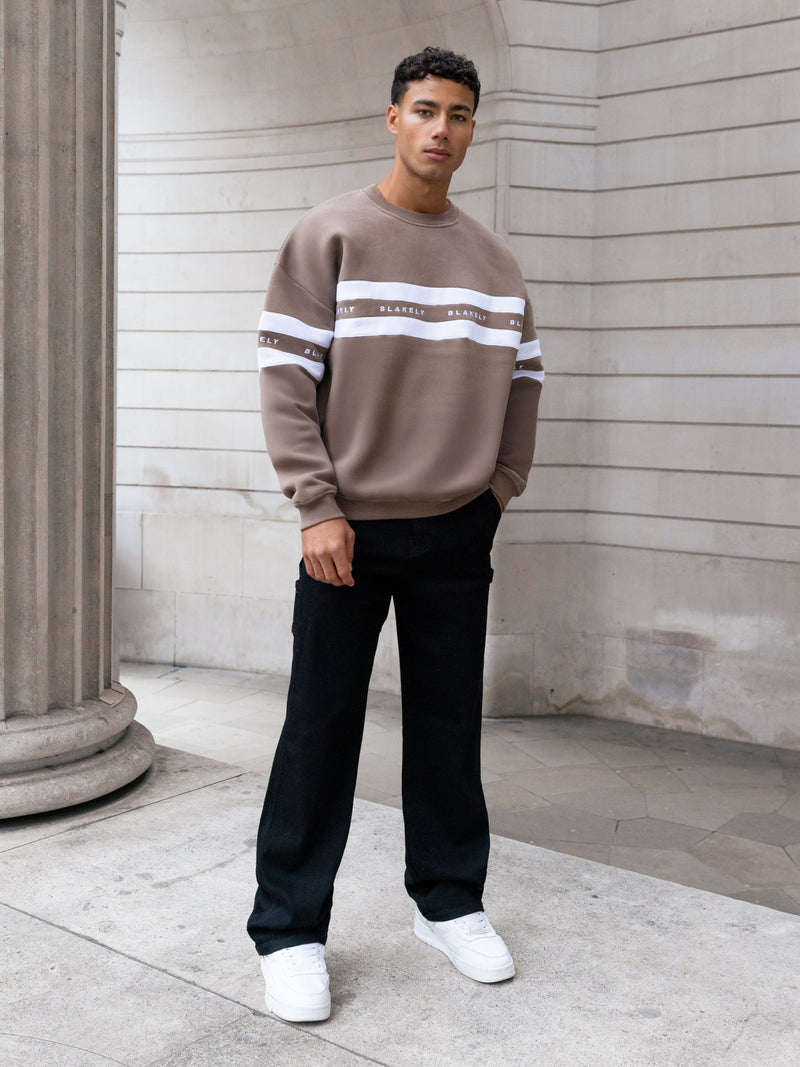 Theo Relaxed Sweater - Light Brown