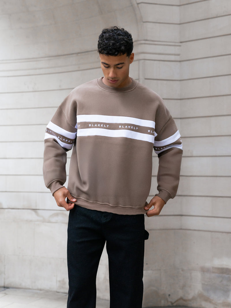 Theo Relaxed Sweater - Light Brown