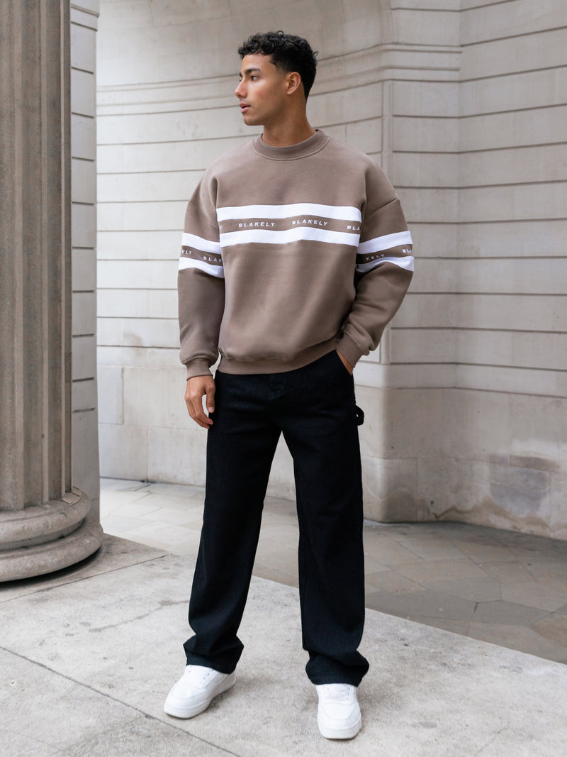 Theo Relaxed Sweater - Light Brown