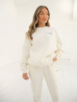 Riviera Initial Women's Jumper - Ivory