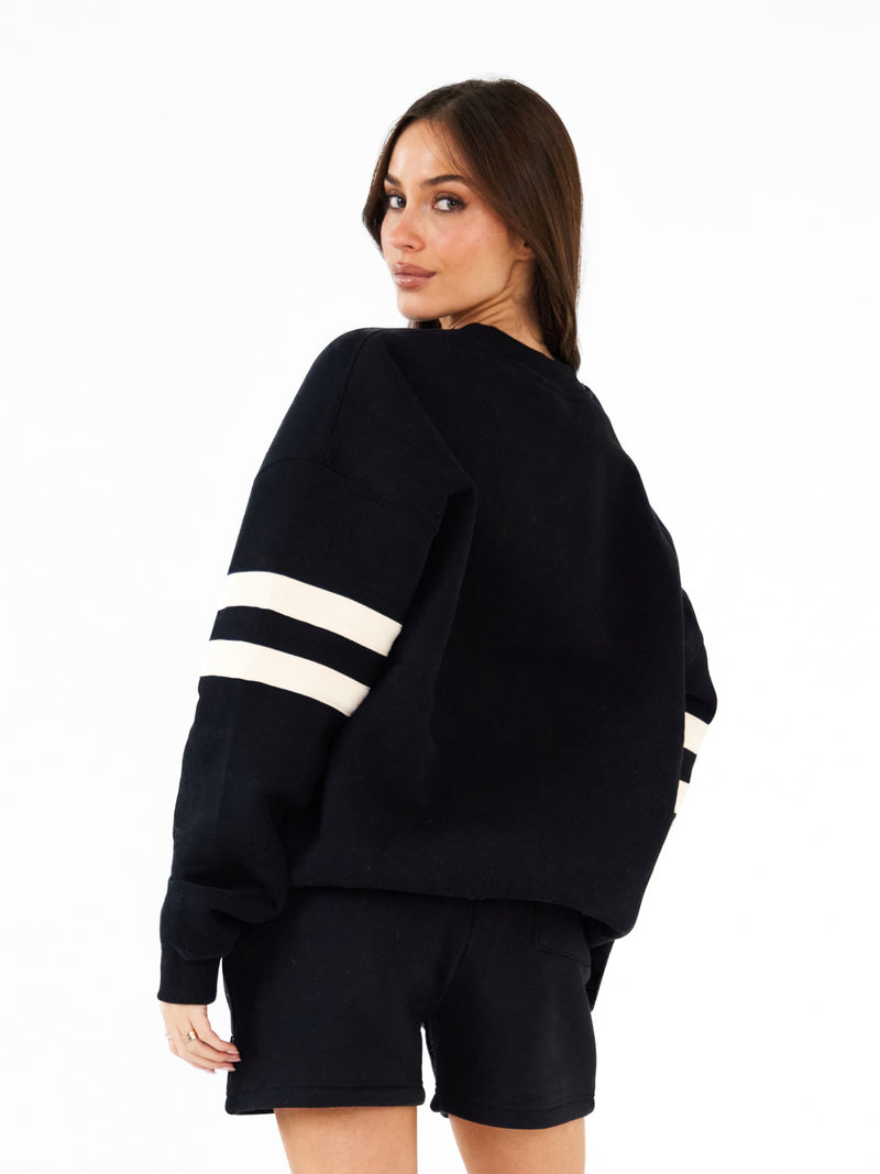Briston Oversized Sweater - Black