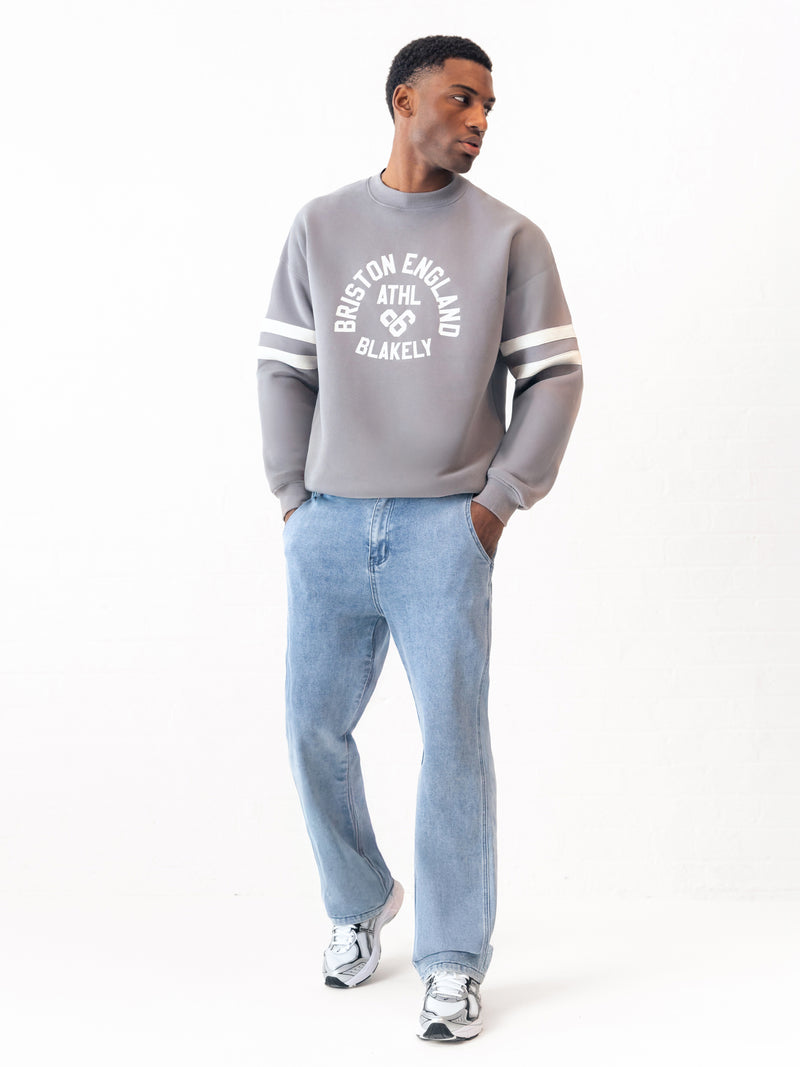 Briston Relaxed Sweater - Smoky Grey