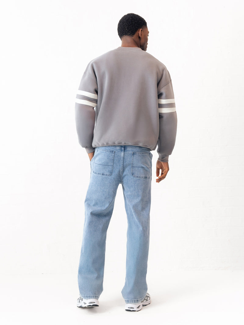 Briston Relaxed Sweater - Smoky Grey