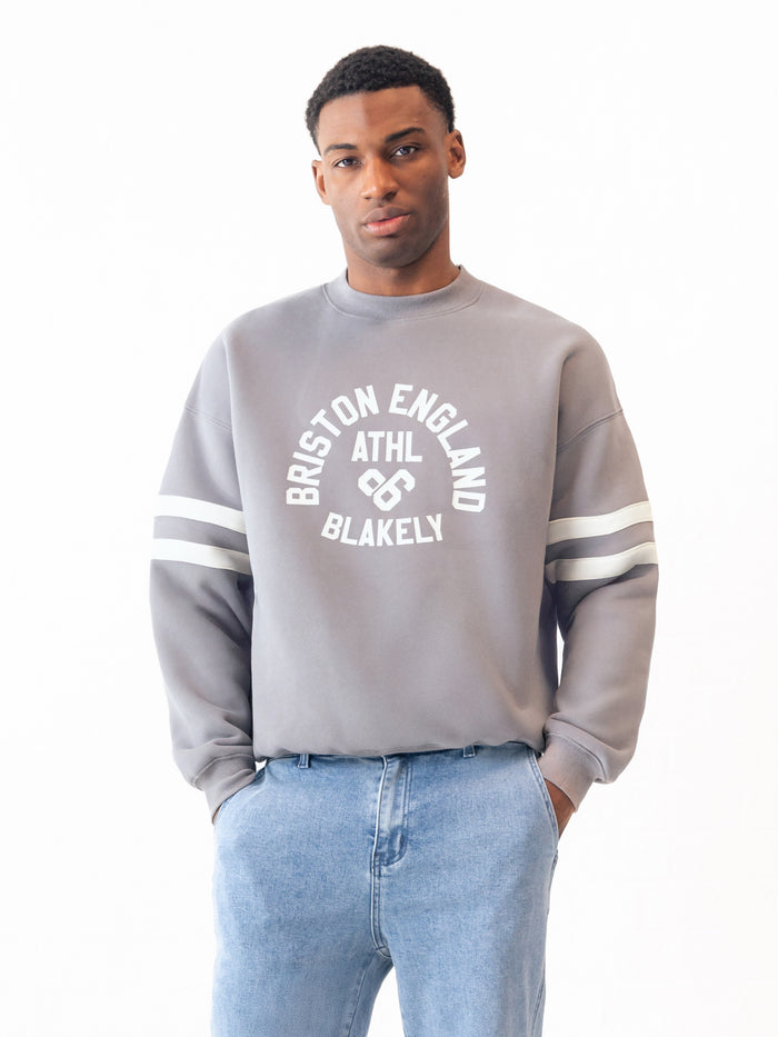 Briston Relaxed Sweater - Smoky Grey