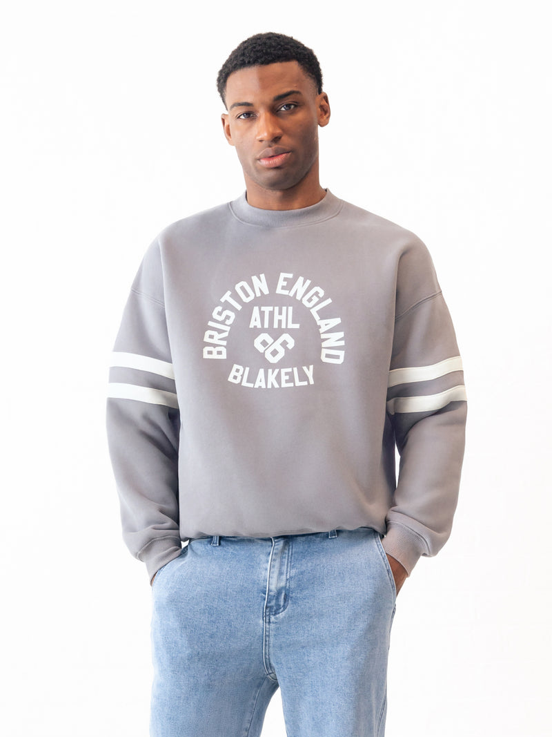 Briston Relaxed Sweater - Smoky Grey