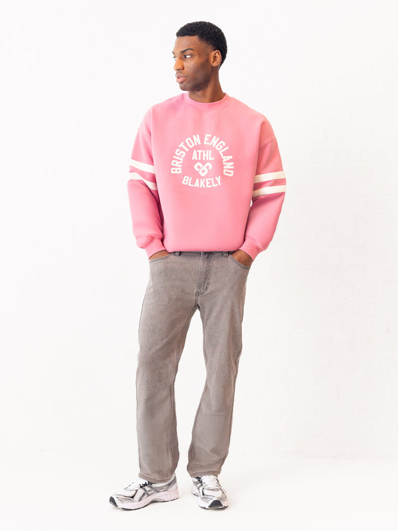 Briston Relaxed Sweater - Warm Pink