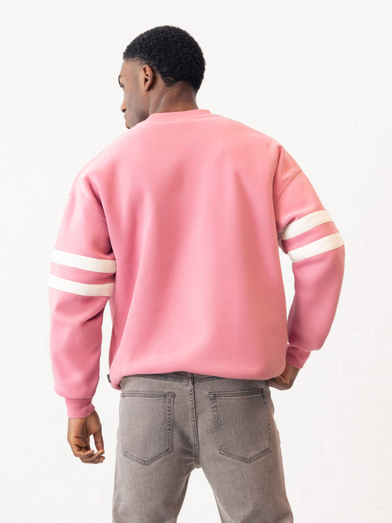 Briston Relaxed Sweater - Warm Pink