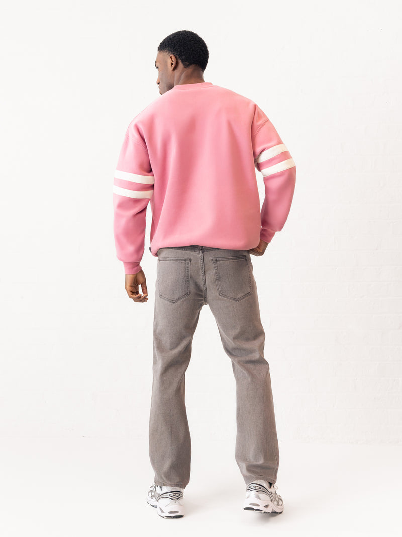 Briston Relaxed Sweater - Warm Pink