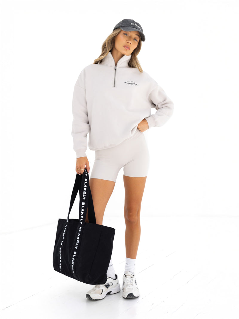Active Studios 1/4 Zip Sweater - Ivory