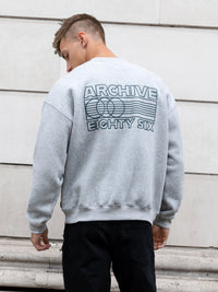 Jordan Relaxed Sweater - Marl Grey