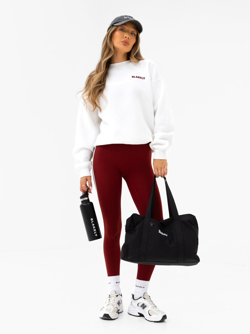 Naomi Oversized Sweater - Flat White