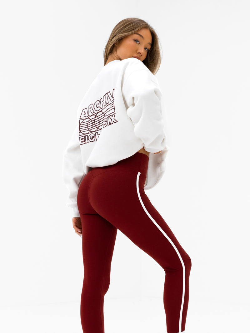 Naomi Oversized Sweater - Flat White