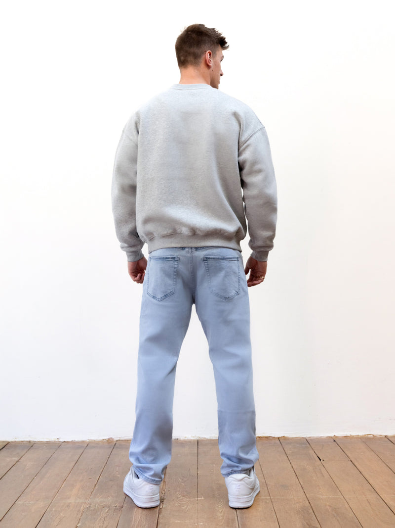Legacy Relaxed Sweater - Marl Grey