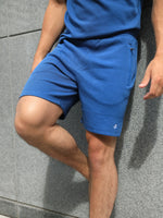 Toulon Textured Shorts - Blue
