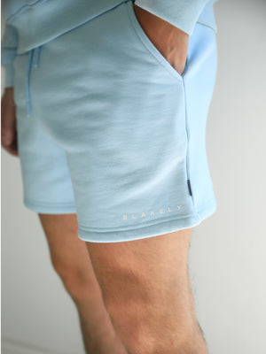 Evolved Jogger Shorts - Light Blue