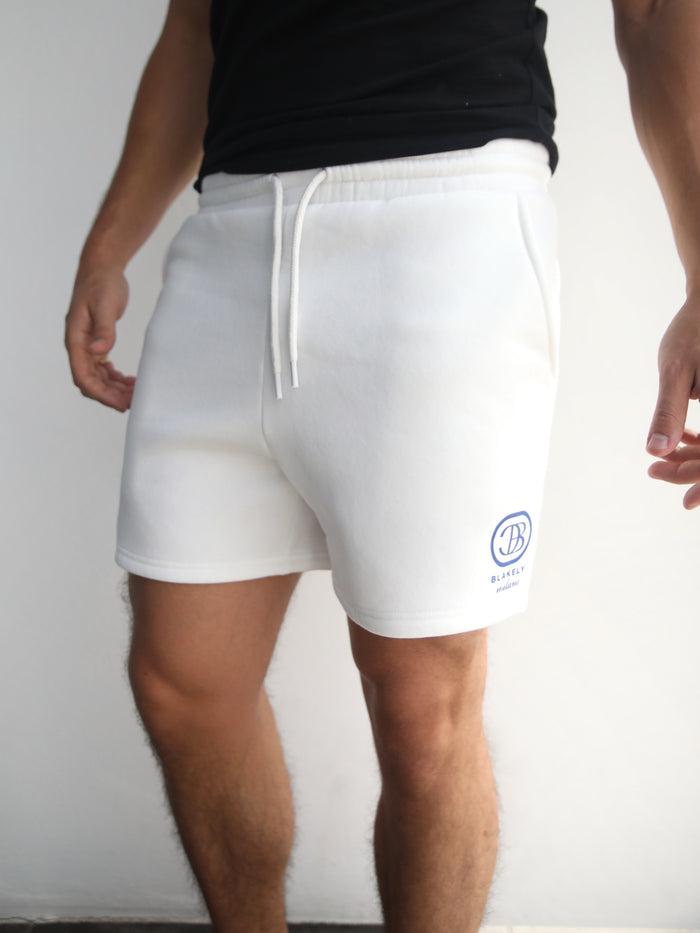 Milano Relaxed Jogger Shorts - Flat White