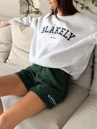 Heritage Jogger Shorts - Deep Green