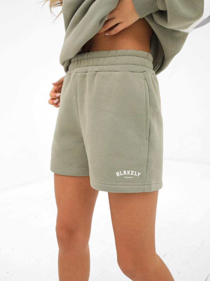 Heritage Jogger Shorts - Olive