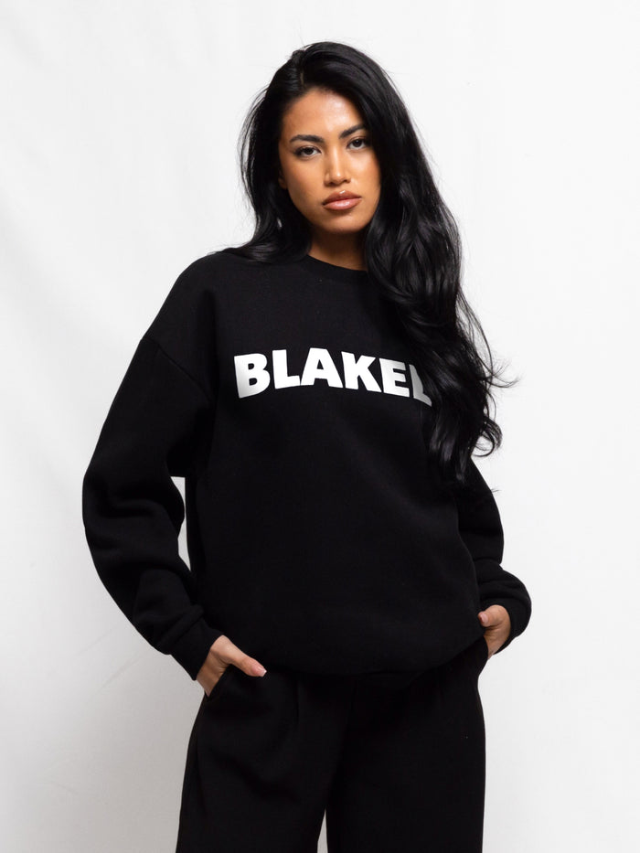Studio Oversized Jumper - Black