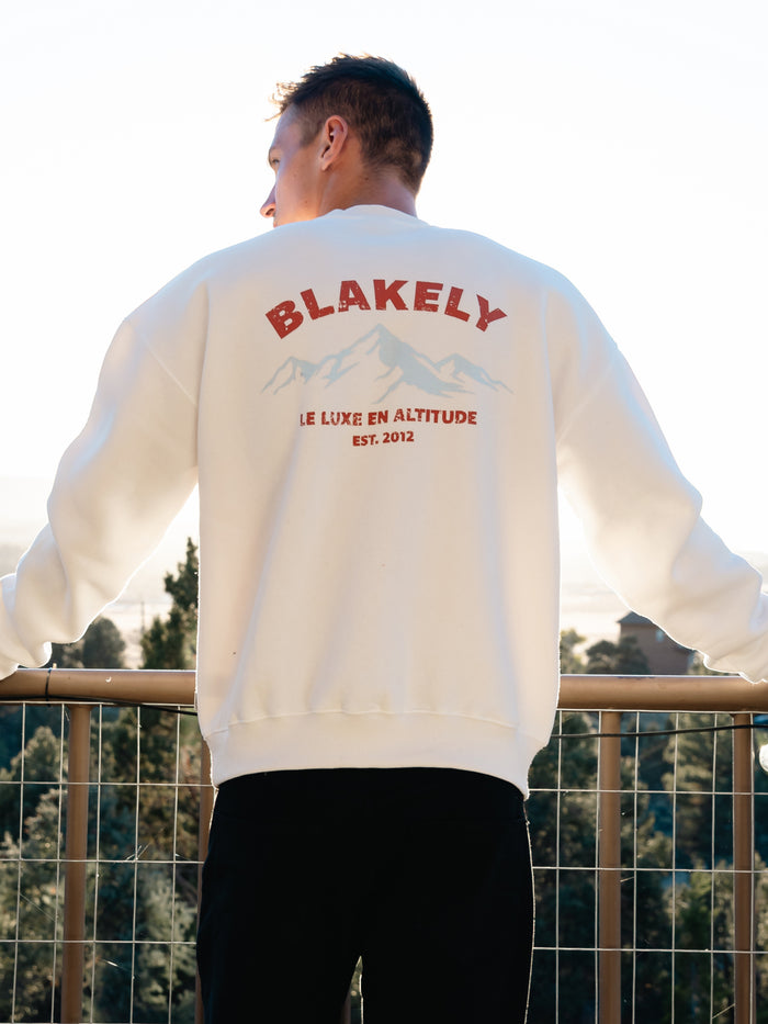 Arlow Altitude Relaxed Sweater - Flat White