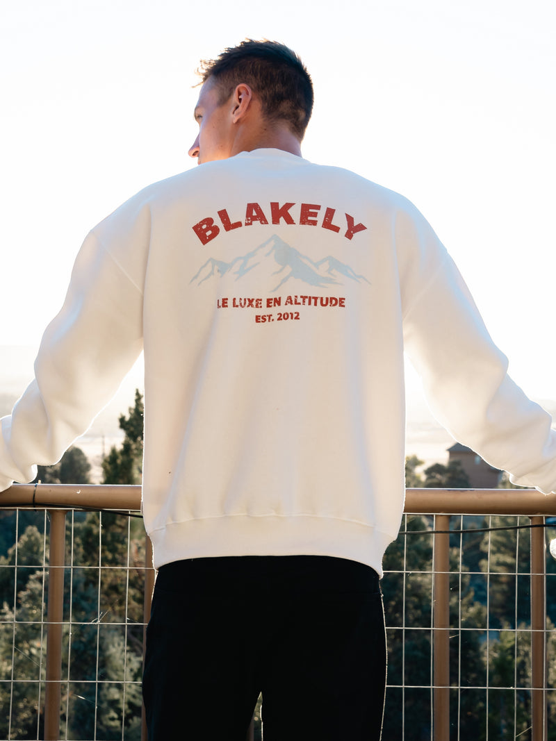 Arlow Altitude Relaxed Sweater - Flat White