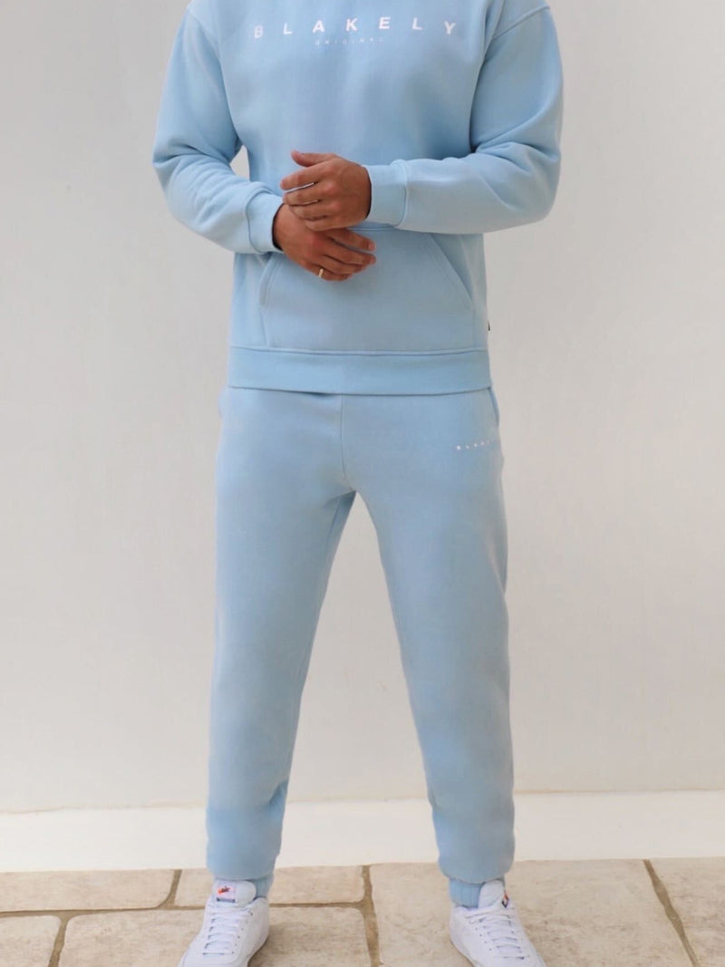 Evolved Relaxed Sweatpants - Light Blue