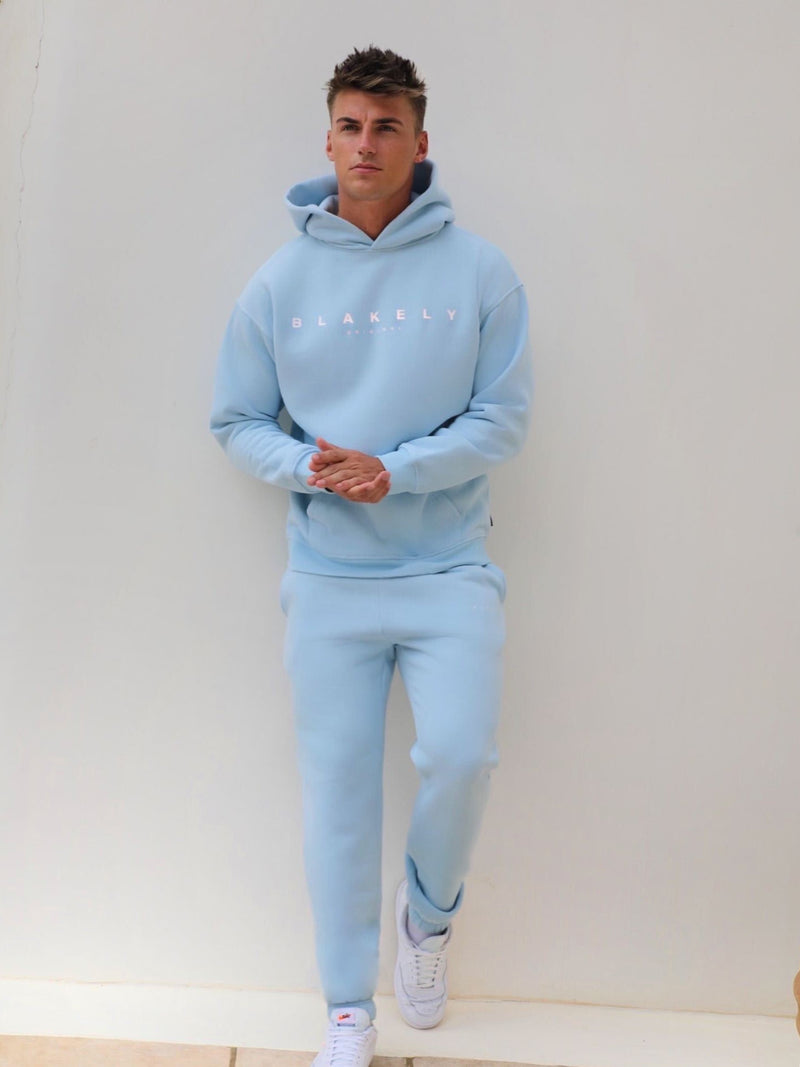 Evolved Relaxed Sweatpants - Light Blue