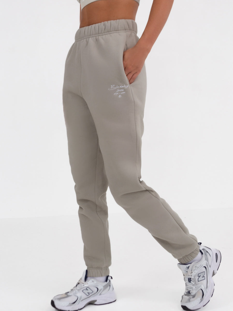 Soho Script Sweatpants - Grey