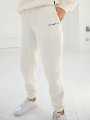 Riviera Initial Womens Sweatpants - Ivory