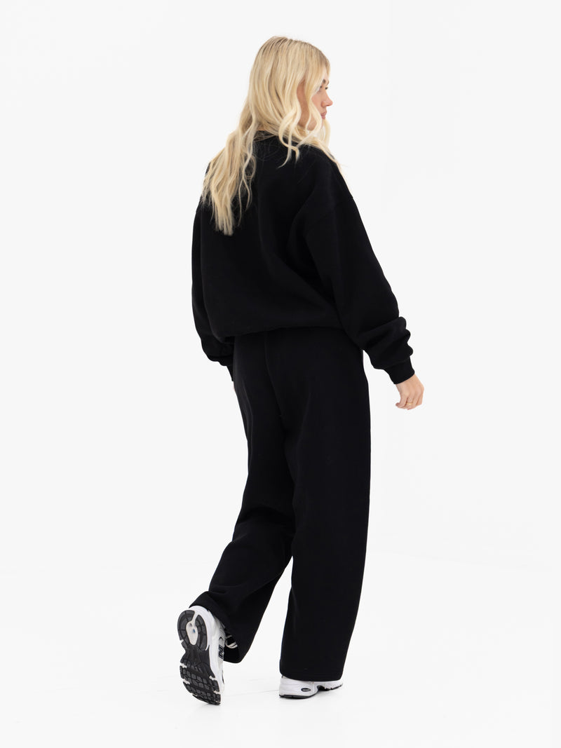 Alexis Oversized Sweater - Black