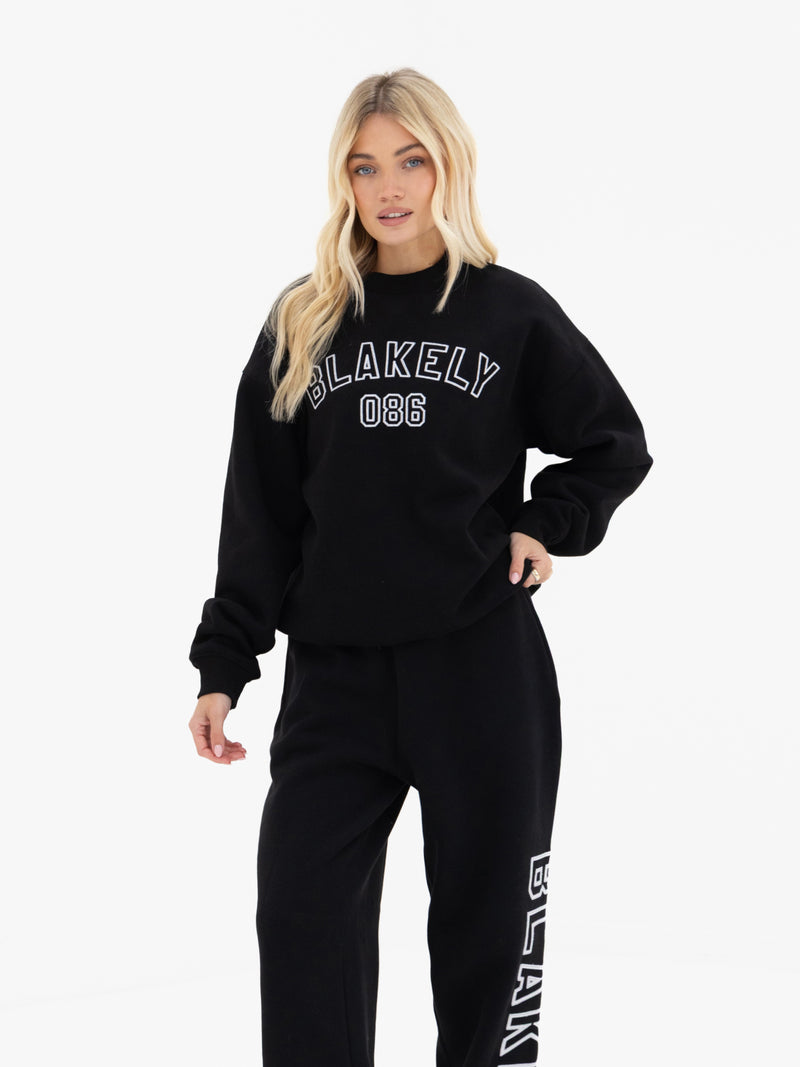 Alexis Oversized Sweater - Black