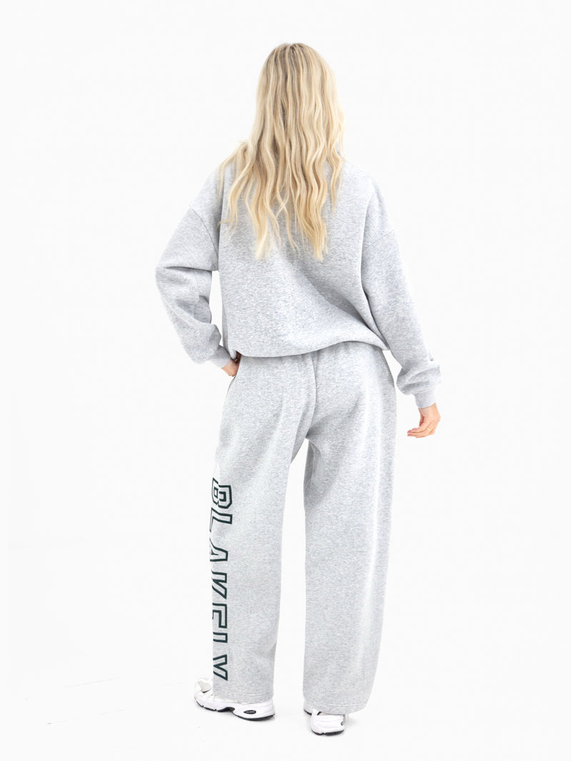 Alexis Oversized Sweater - Marl Grey