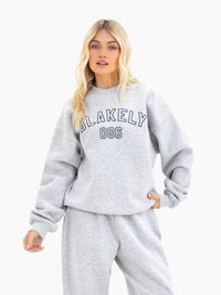 Alexis Oversized Sweater - Marl Grey