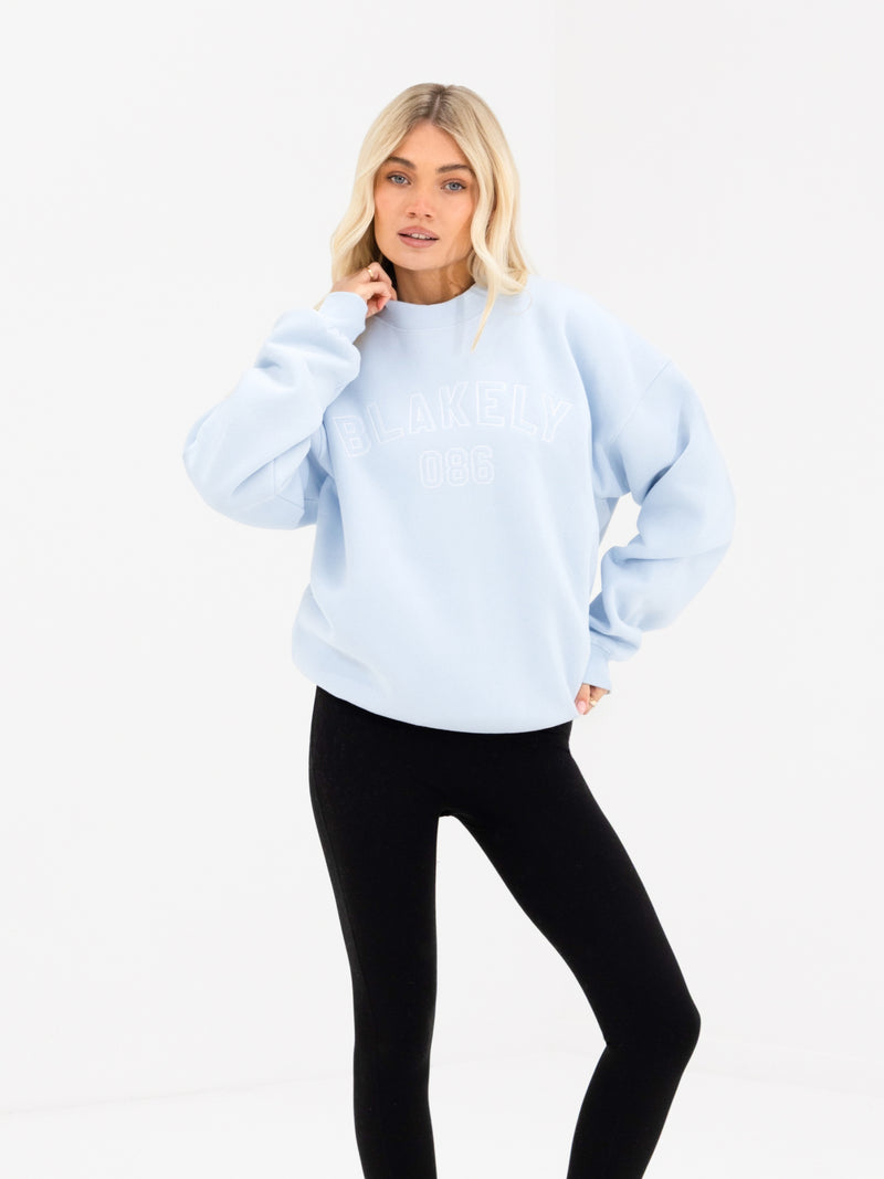 Alexis Oversized Sweater - Powder Blue