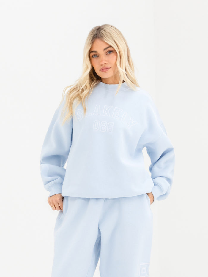 Alexis Oversized Sweater - Powder Blue